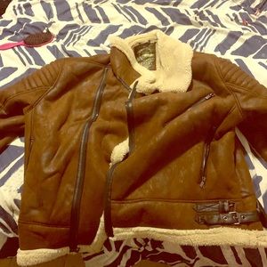 Father and Son Shearling Coats